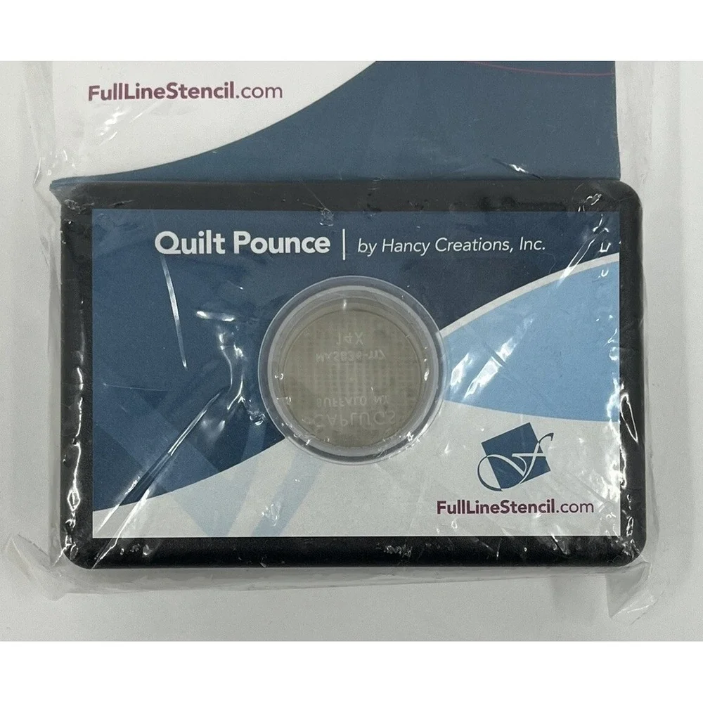 Ultimate Quilt Pounce Pad With White Powder 2 Oz. Bag Quilt Marking Tool